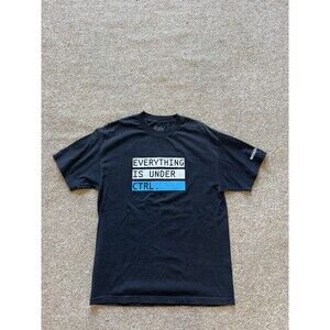 Ubisoft Watch Dogs Black T-Shirt Everything Is Under CTRL Video Game Series 2013